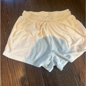 Wilfred free cream plush terry shorts - Size S